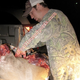 Illustration for article titled Who Wants To See Jordan Shipley Stick His Hands In A Mutilated Deer Carcass?